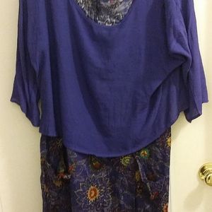 Dress, one piece, looks like two